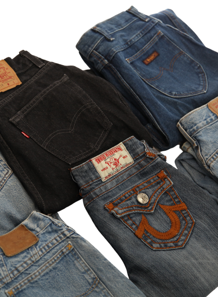 AIRGRACIAS Brand Jeans Retro Nostalgia Straight Denim Jeans Men Plus Size  28-40 Casual Men Long Pants Trousers Brand Biker Jean - OnshopDeals.Com
